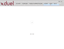 Tablet Screenshot of dueltv.com